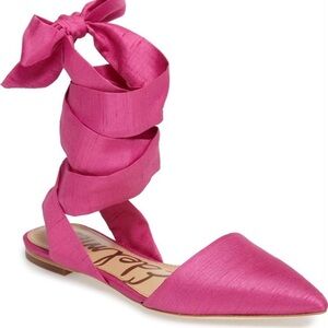 Sam Edelman Brandie Lace-Up Flat Size 6